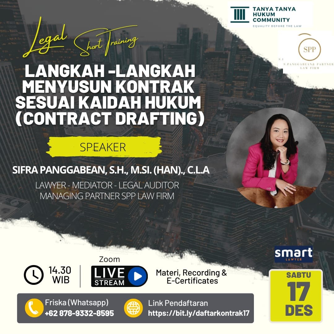 Begini Cara Susun Kontrak yang Benar Secara Hukum Bagaimana Cara Menyusun Kontrak Hukum Yang Sah