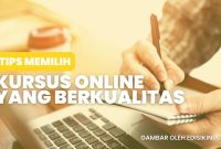 Keuntungan Mengikuti Kursus Online Untuk Karier